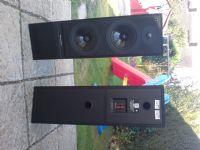 MORDAUNT SHORT MS-50 Floor Standers in Black Ash
